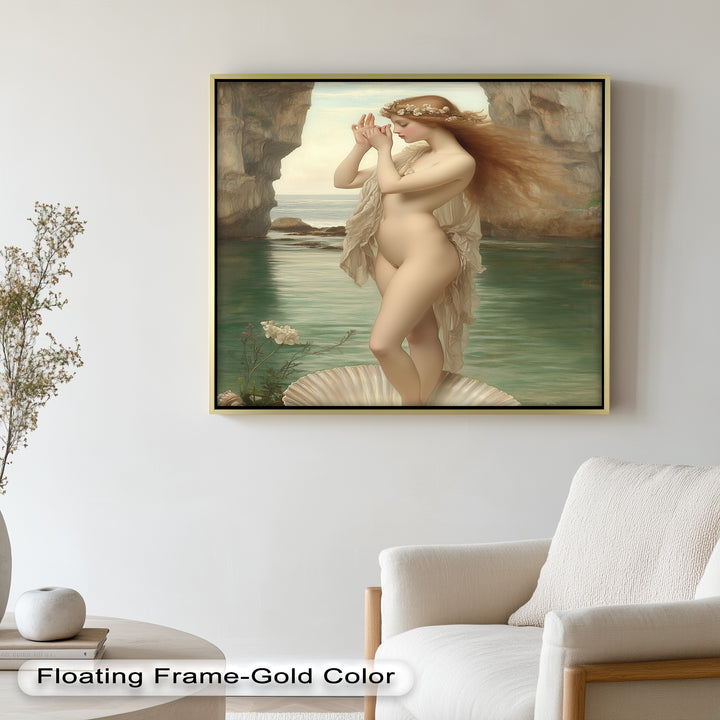 Birth of Grace – Renaissance-Inspired Venus Oil Painting