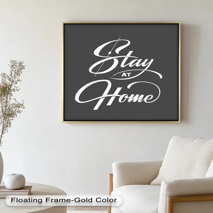 Stay at Home – Modern Oil Painting - MyPhotoStation