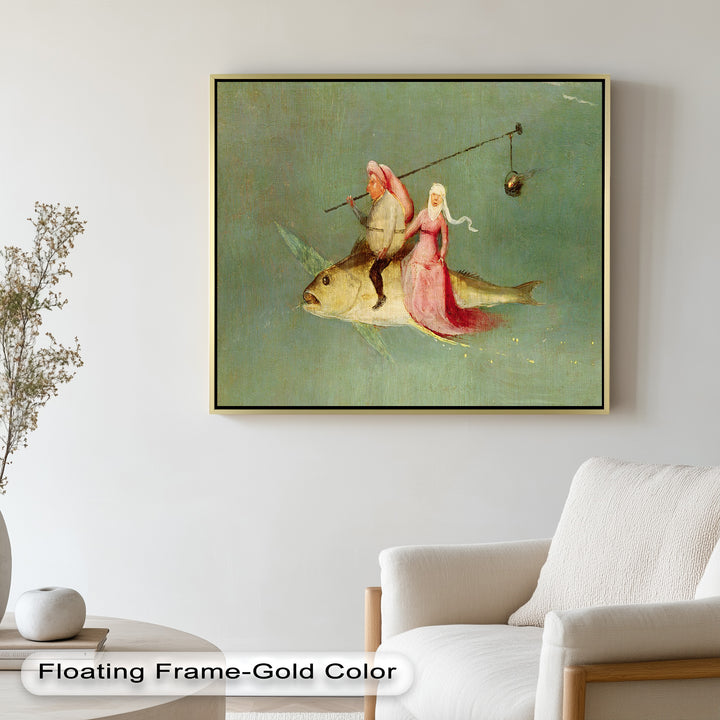 Riders of the Surreal Sea – Renaissance Oil Painting