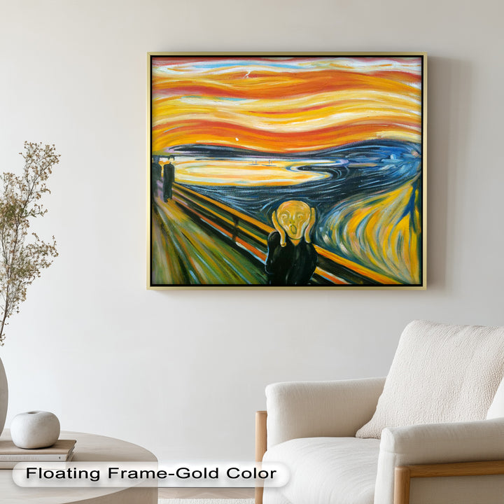 Echo of the Void – Expressionist Angst Picasso Oil Painting