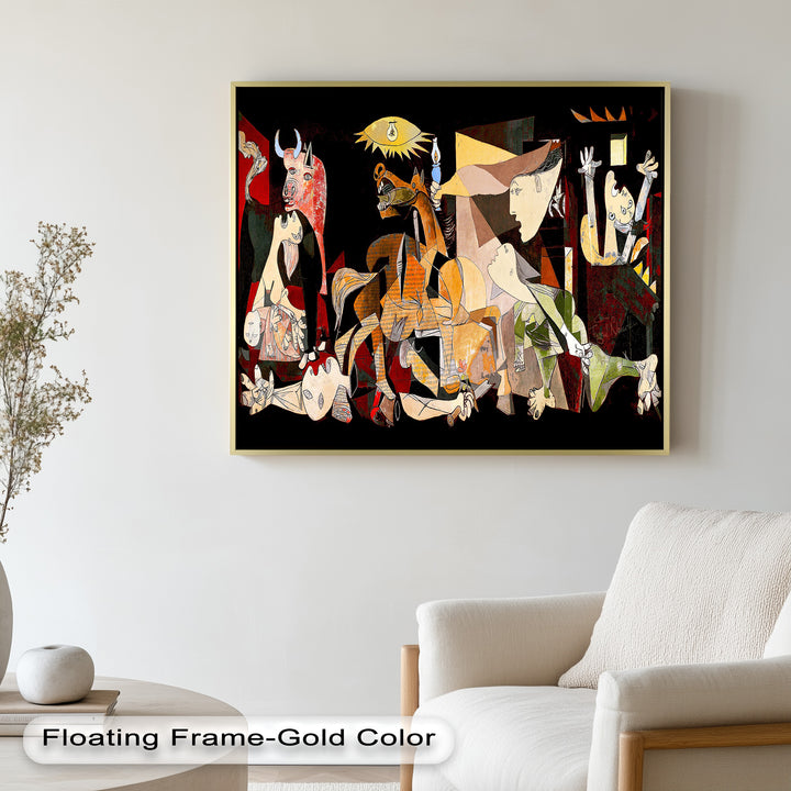 The Cry of Chaos – War and Anguish in Picasso Oil Painting