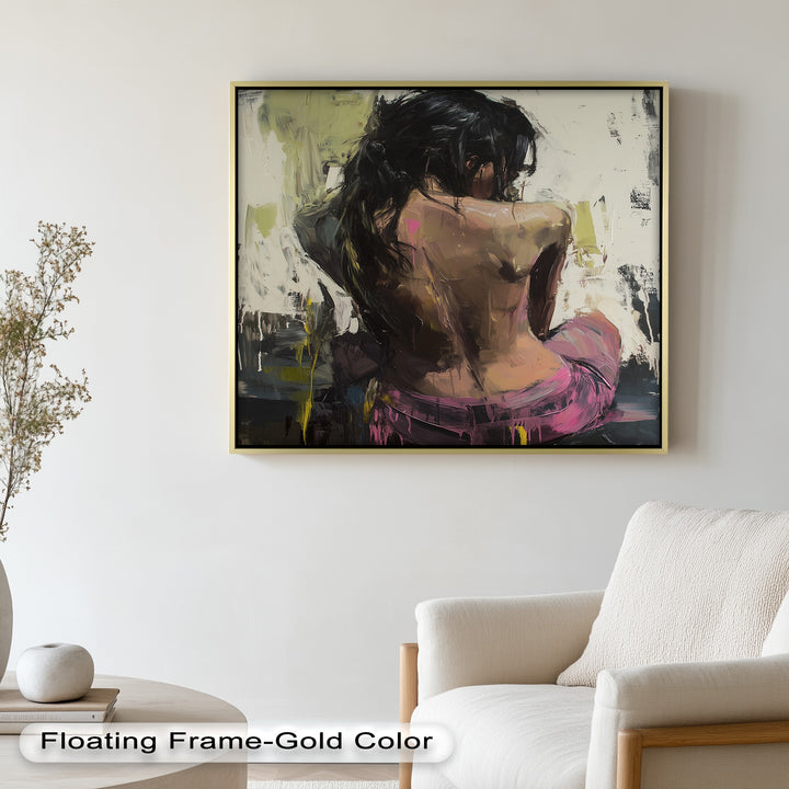 Whispers of Silence – Contemporary Figurative Nude Oil Painting