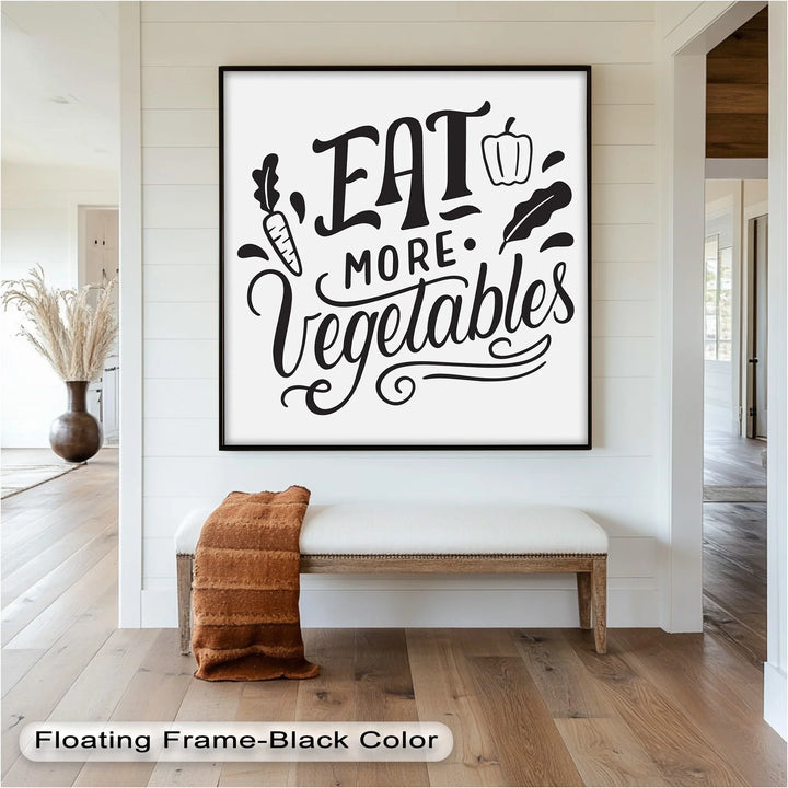 Eat More Vegetables – Modern Oil Painting - MyPhotoStation