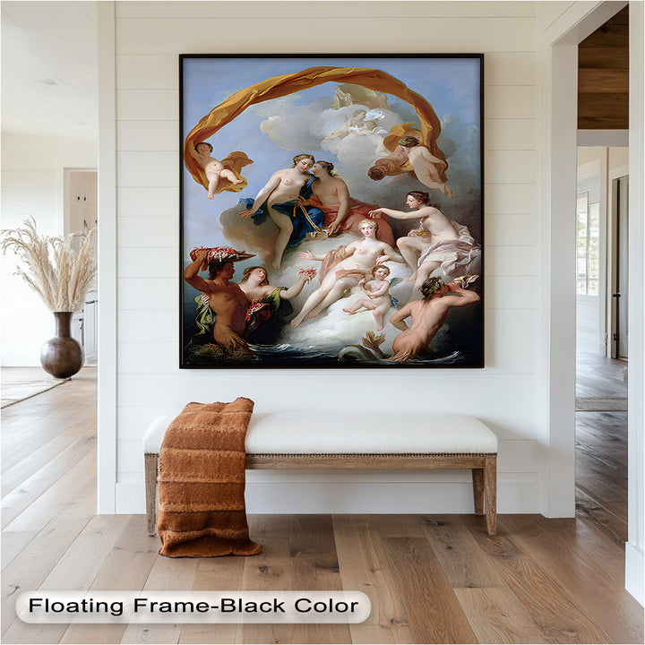 Triumph of Venus – Mythological Renaissance Nude Oil Painting