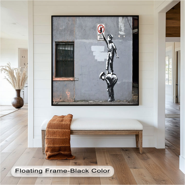 Climb for Expression – Banksy Oil Painting