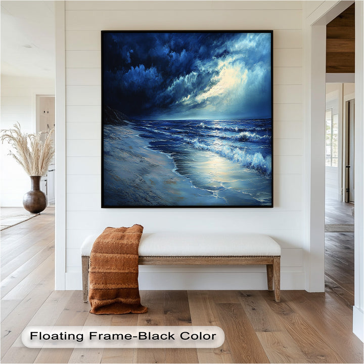 This painting blends realism and drama, making it a striking addition to any space that seeks to reflect the power and tranquility of the sea.

