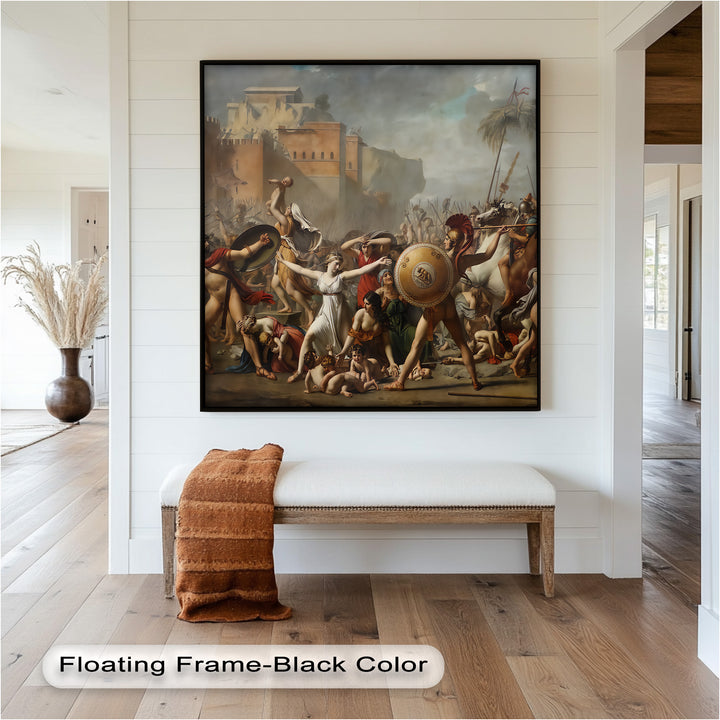The Sabine Women Intervene – Classicism Oil Painting