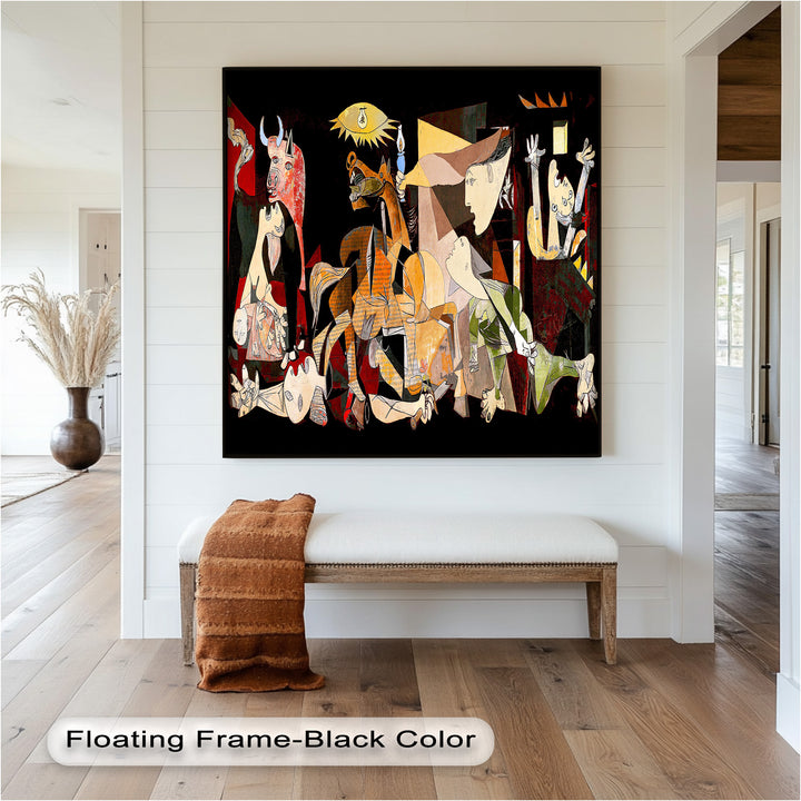 The Cry of Chaos – War and Anguish in Picasso Oil Painting