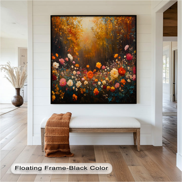 Perfect for cozy or nature-inspired interiors, this painting brings warmth, life, and beauty into any space.
