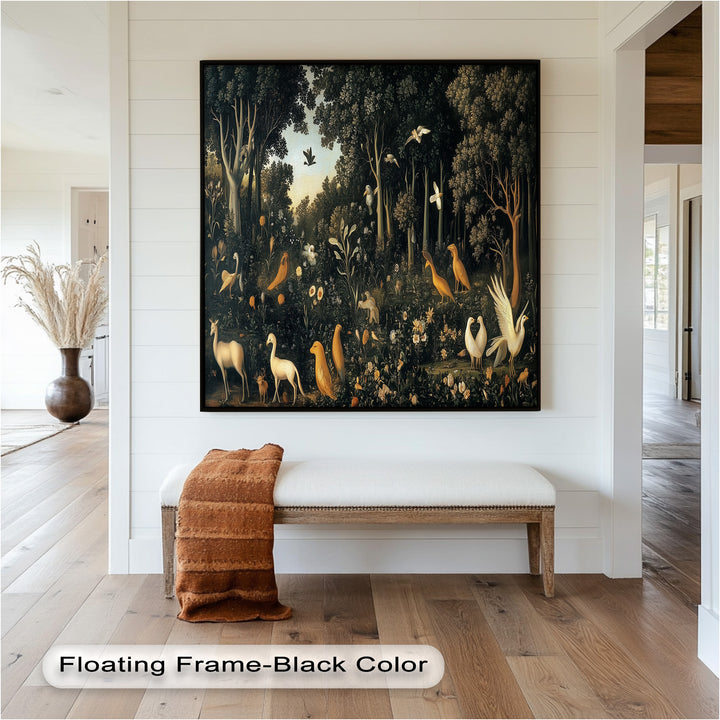 Garden of Grace – Birds Oil Painting