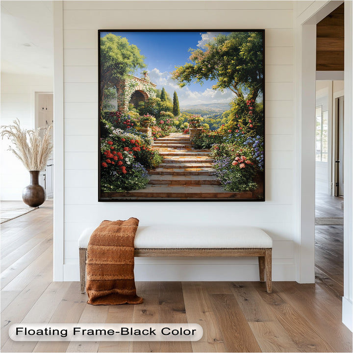 Garden of Eternal Bloom – Renaissance Oil Painting