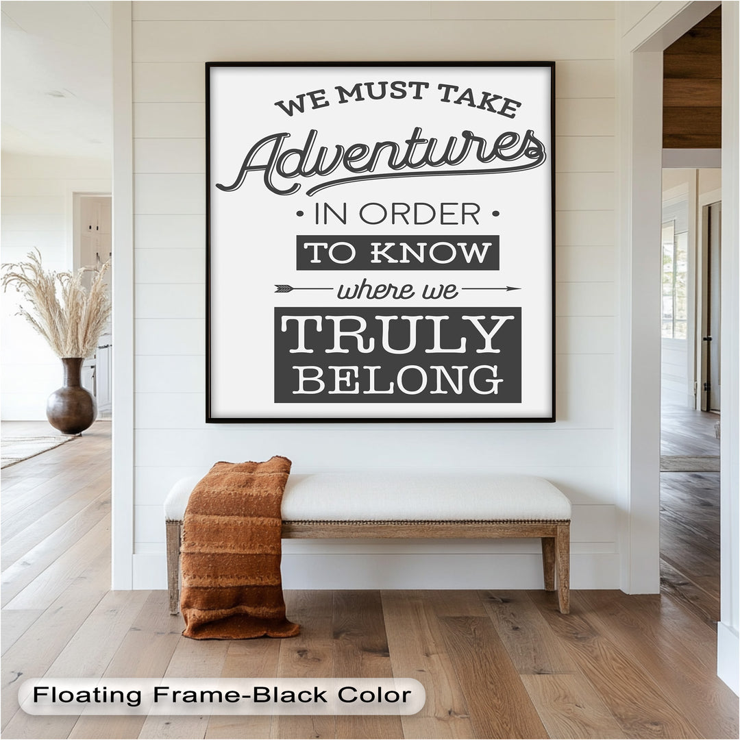 Adventurous Spirit – Framed Oil Painting