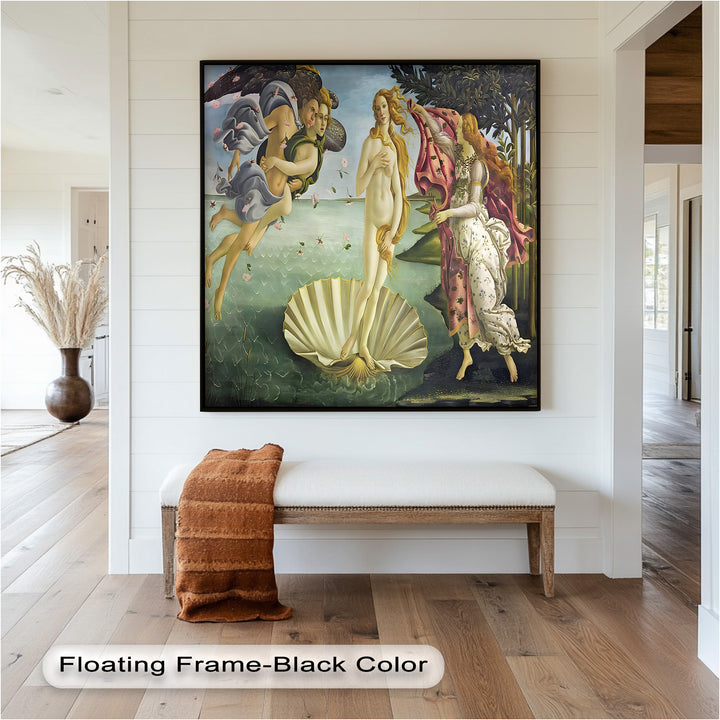 The Birth of Venus – Renaissance Nude Oil Painting