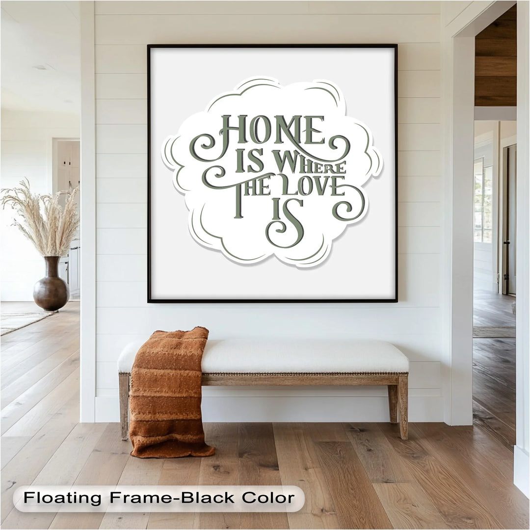 Home Is Where the Love Is – Oil Painting - MyPhotoStation