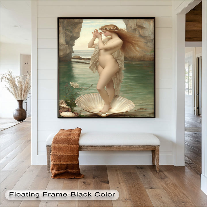 Birth of Grace – Renaissance-Inspired Venus Oil Painting