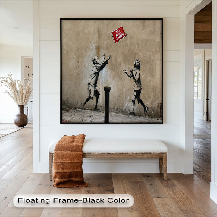 No Ball Games – Banksy Oil Painting