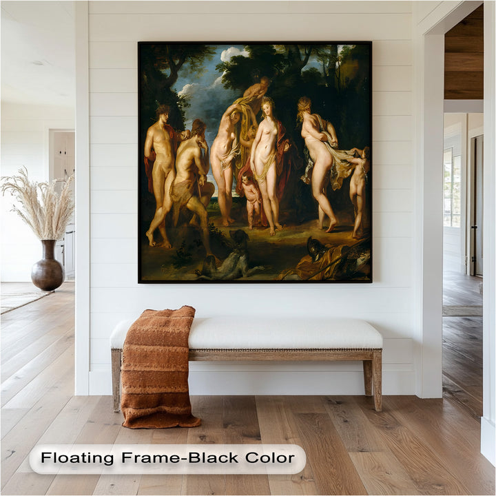 The Judgment of Paris – Mythological Renaissance Oil Painting