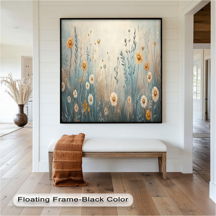 Wildflower Whimsy – Floral Oil Painting