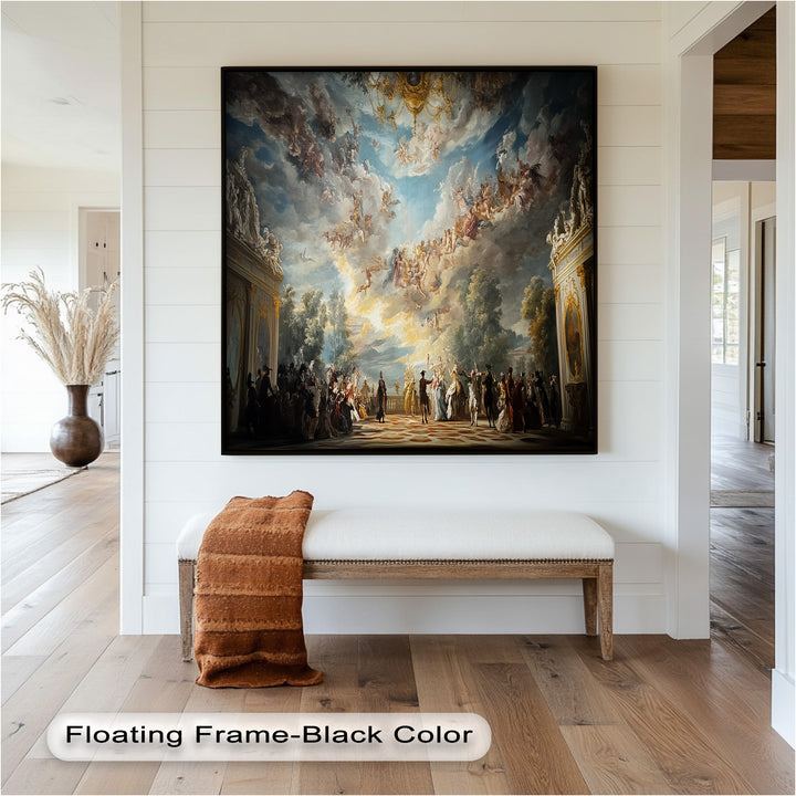 Baroque Heaven – Grand Ballroom Oil Painting
