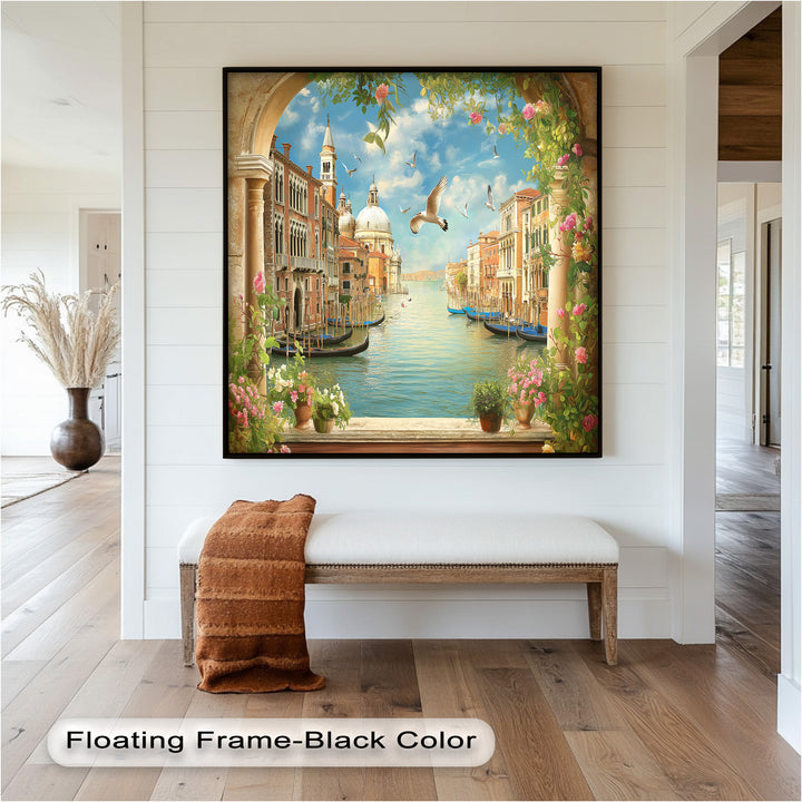 Venice Seaside – Stunning Italian Oil Painting