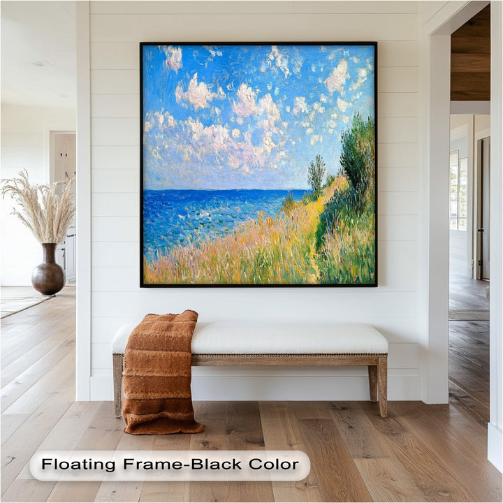 Seaside Landscape Impressionist - Modern Oil Painting