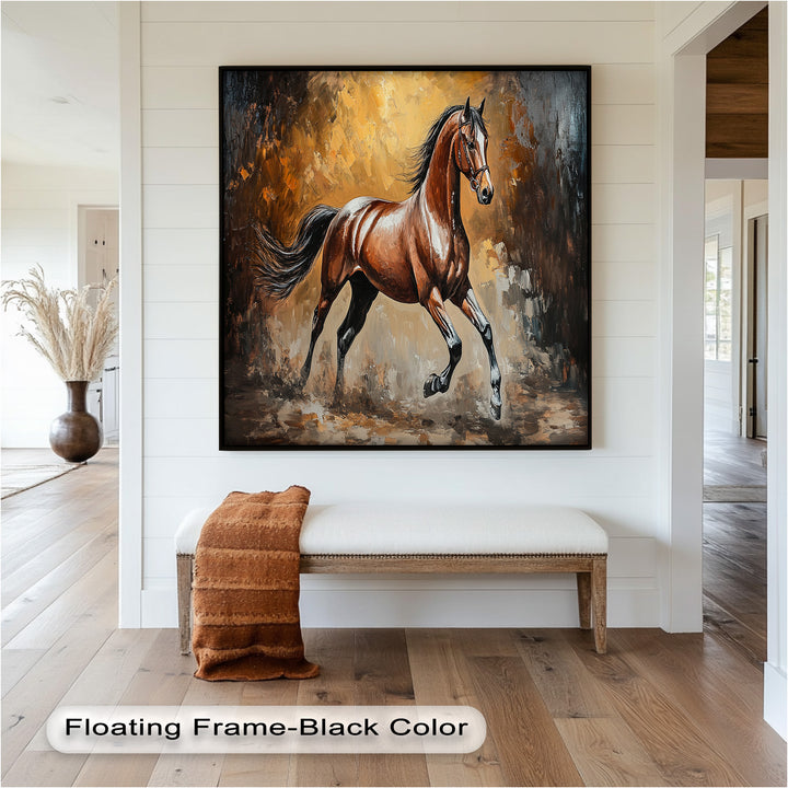 Majestic Horse – Modern Oil Painting