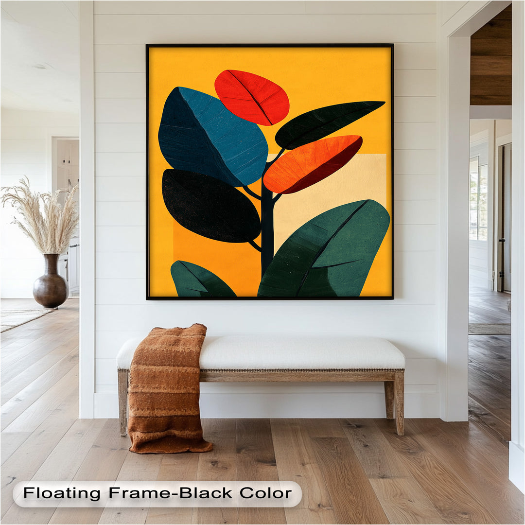 Color Theory Botanica – Fauvist Oil Painting