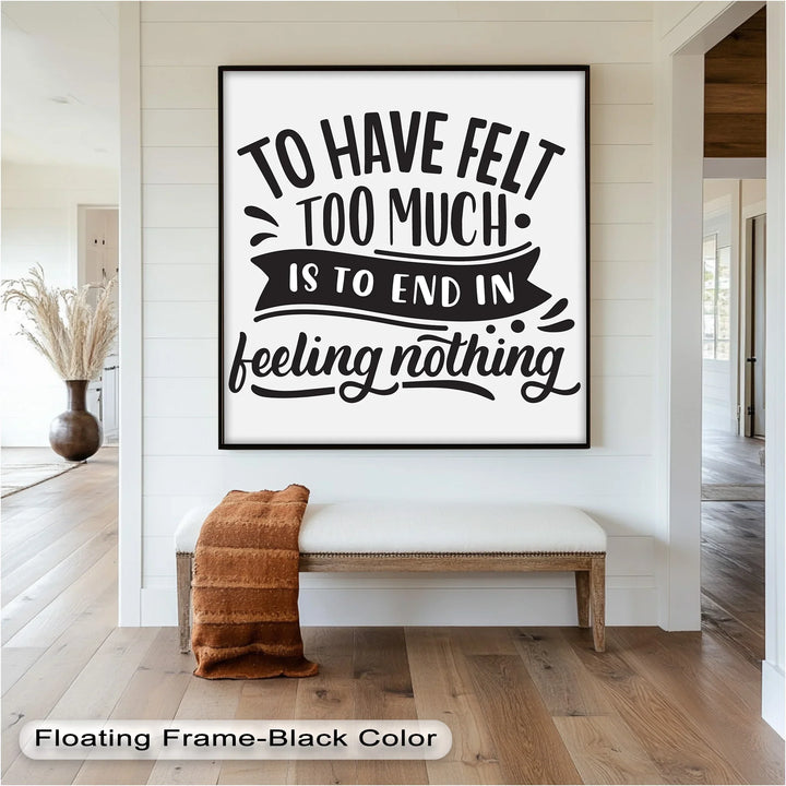 To Have Felt Too Much – Emotional Oil Painting - MyPhotoStation