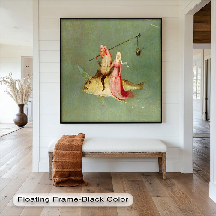 Riders of the Surreal Sea – Renaissance Oil Painting
