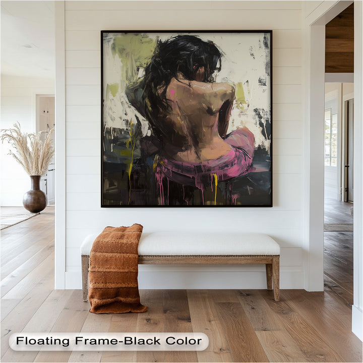 Whispers of Silence – Contemporary Figurative Nude Oil Painting