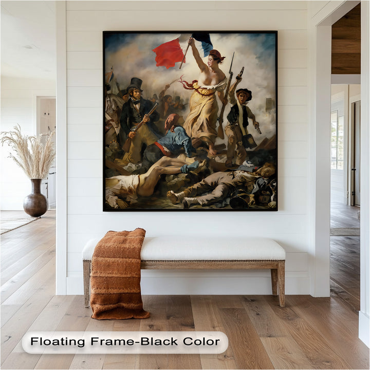 Liberty Leading the People – Classicism Oil Painting