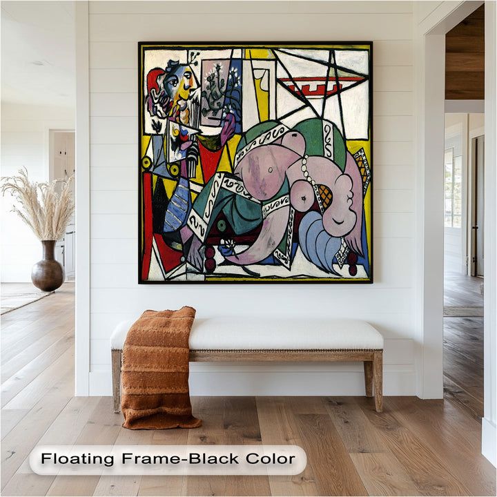 Reclining Muse – Cubist Expression of Sensuality Picasso Oil Painting