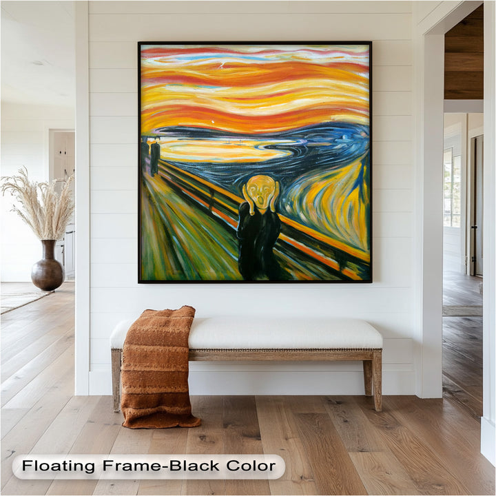 Echo of the Void – Expressionist Angst Picasso Oil Painting