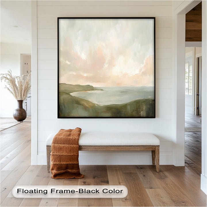 Sunset Oil Painting – Seascape Wall Art