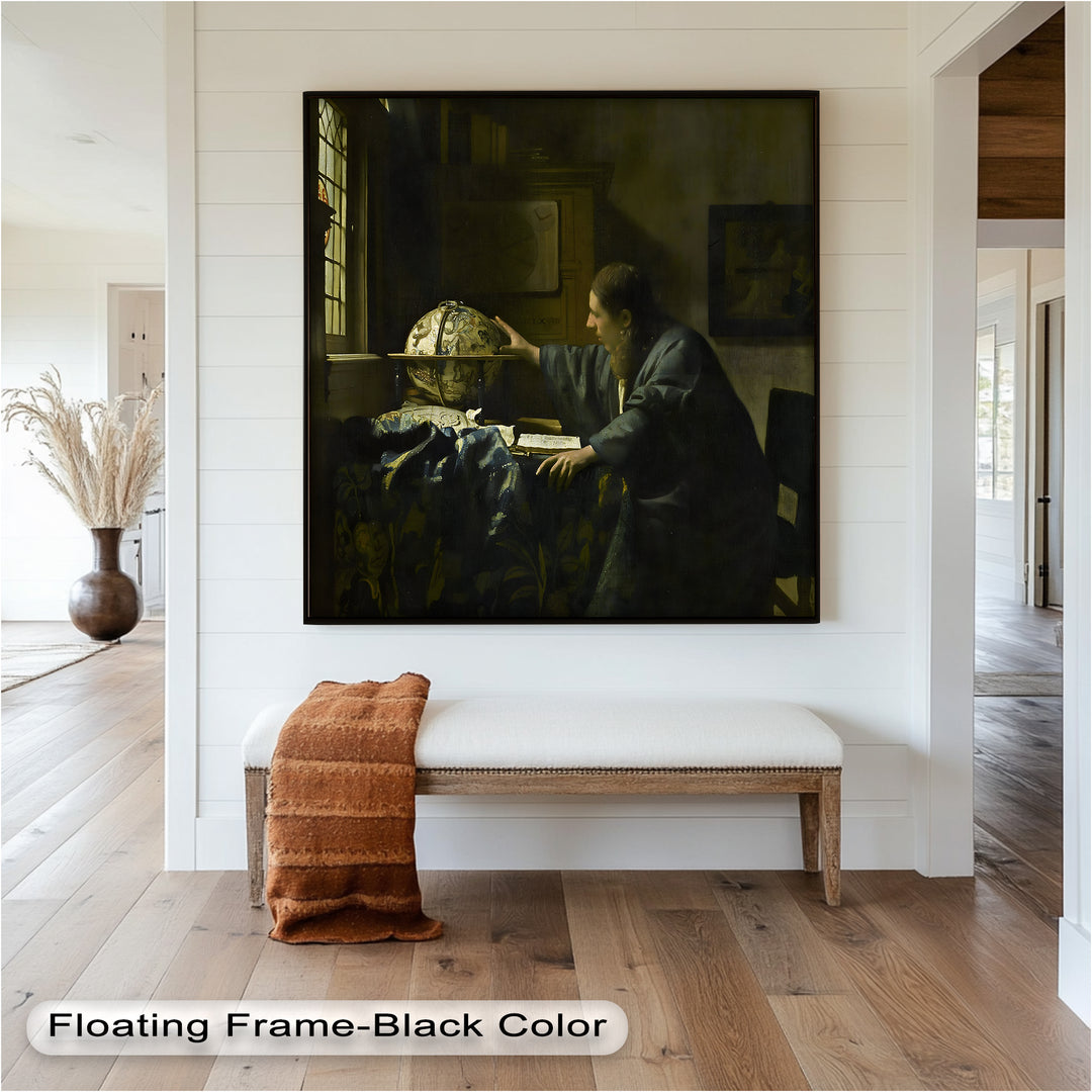 The Astronomer – Enlightenment-Era Historic Oil Painting