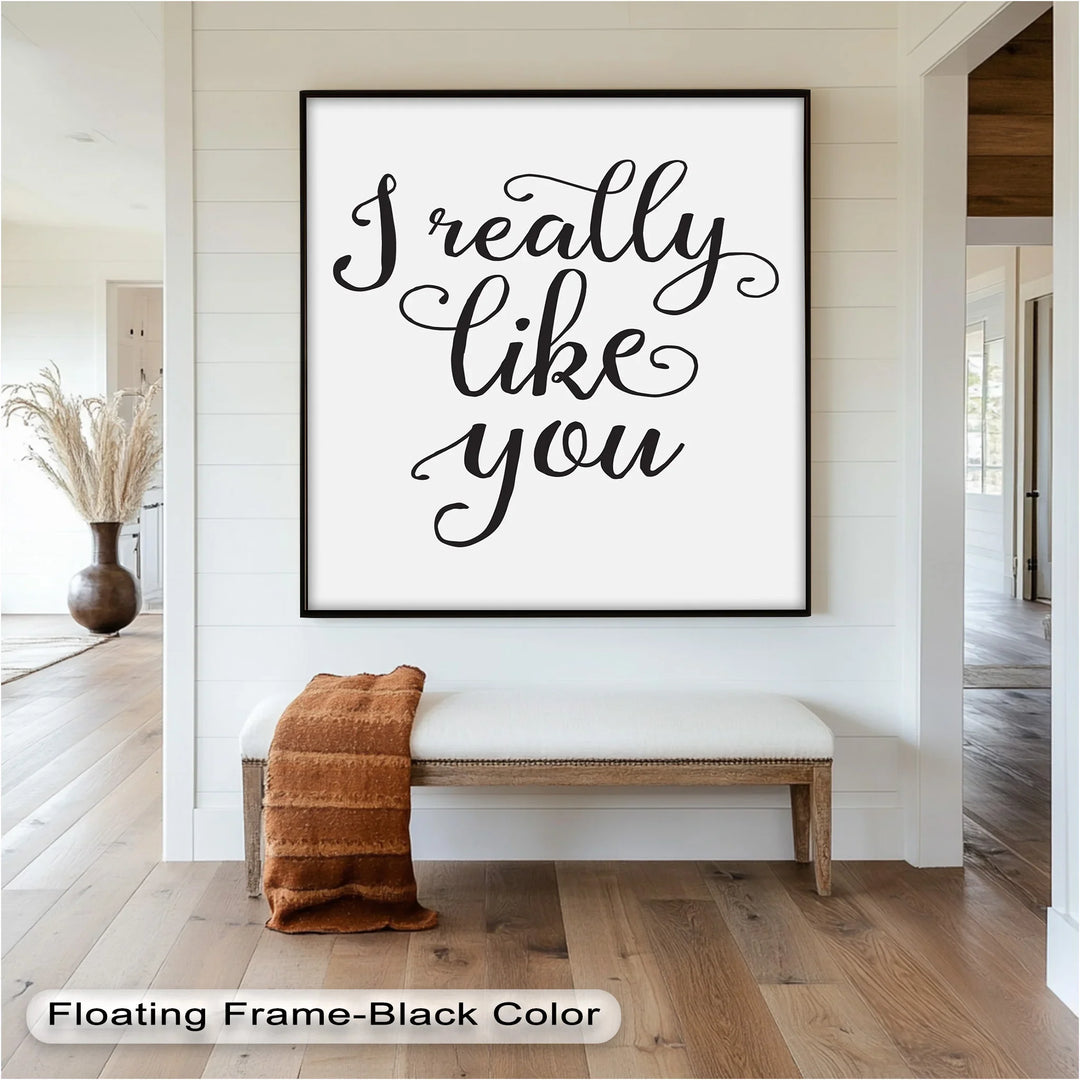 I Really Like You – Oil Painting - MyPhotoStation