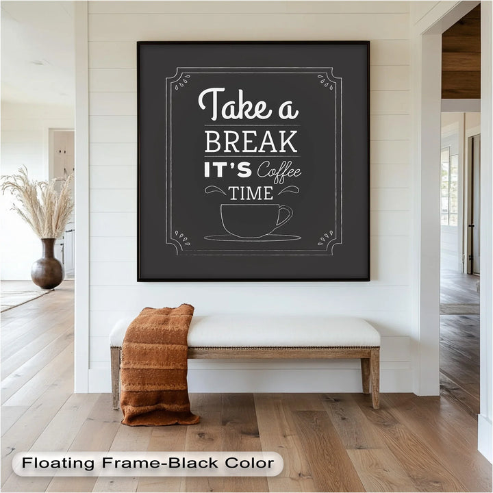 Take a Break – Coffee Time Oil Painting - MyPhotoStation