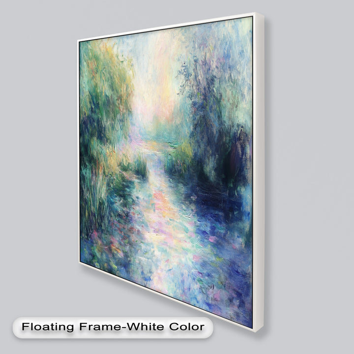 Whispering Riverbank at Dusk – Impressionist Landscape Oil Painting