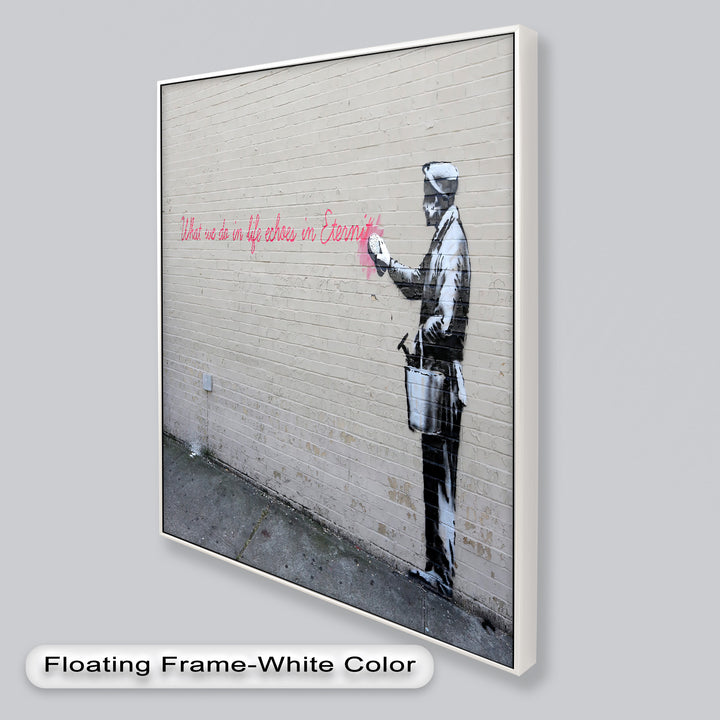 Echoes in Eternity – Banksy Oil Painting