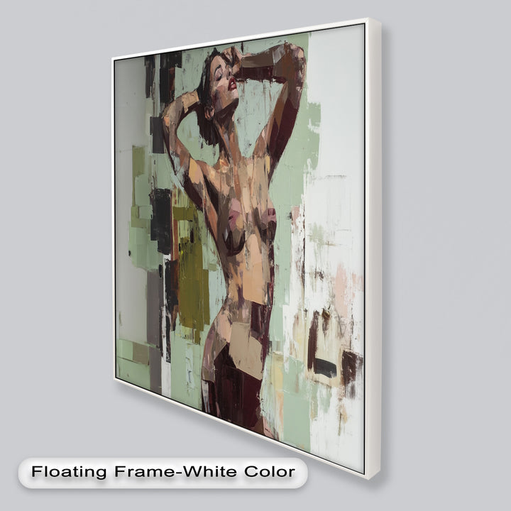 Sensual Geometry – Contemporary Female Nude Oil Painting