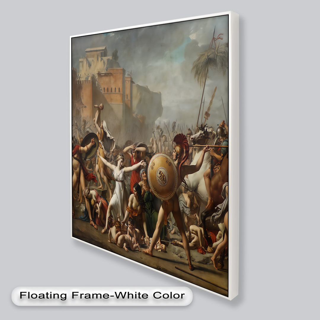 The Sabine Women Intervene – Classicism Oil Painting