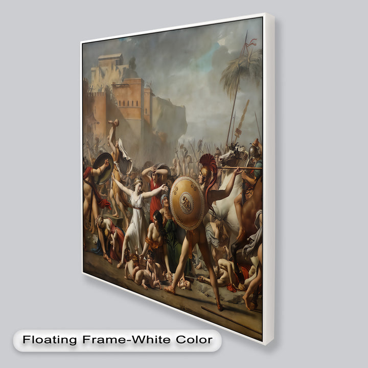 The Sabine Women Intervene – Classicism Oil Painting