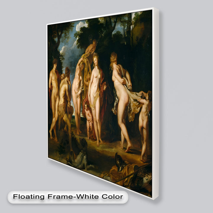 The Judgment of Paris – Mythological Renaissance Oil Painting
