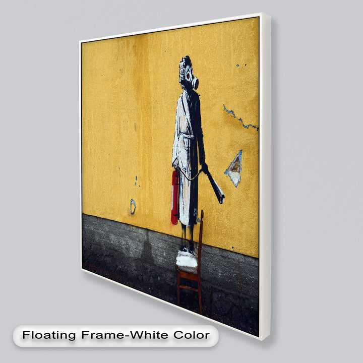 Domestic Rebellion – Banksy Oil Painting