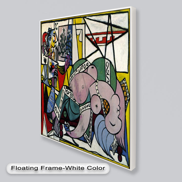 Reclining Muse – Cubist Expression of Sensuality Picasso Oil Painting