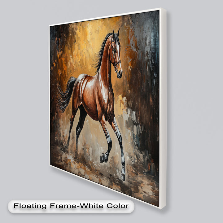 Majestic Horse – Modern Oil Painting