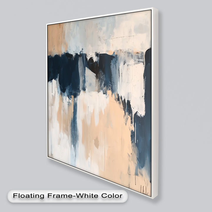 Desert Horizon – Minimalist Abstract Oil Painting