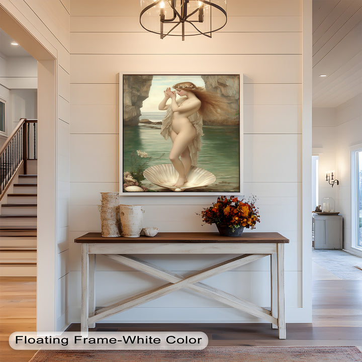 Birth of Grace – Renaissance-Inspired Venus Oil Painting