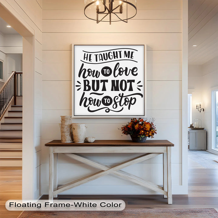 How to Love – Framed Oil Painting - MyPhotoStation
