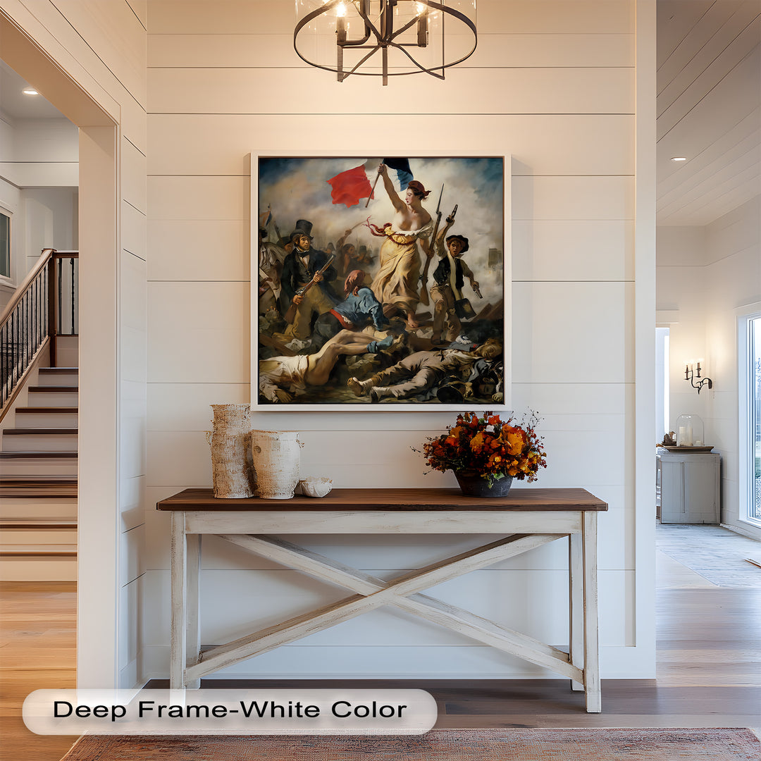 Liberty Leading the People – Classicism Oil Painting